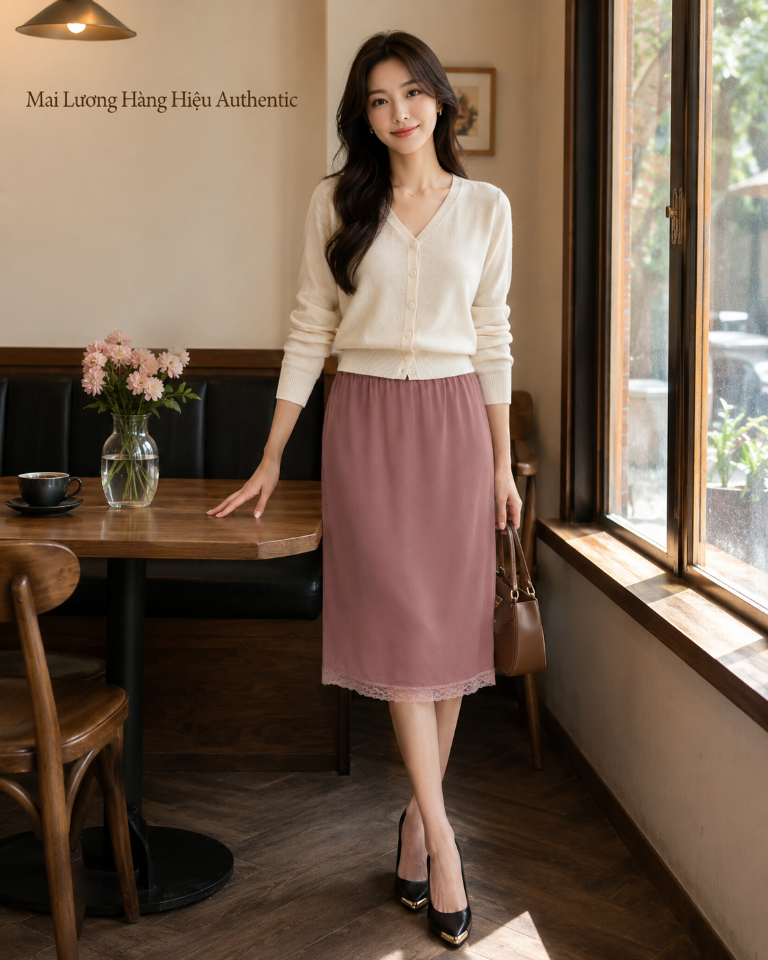 Chân váy lụa GG 760549