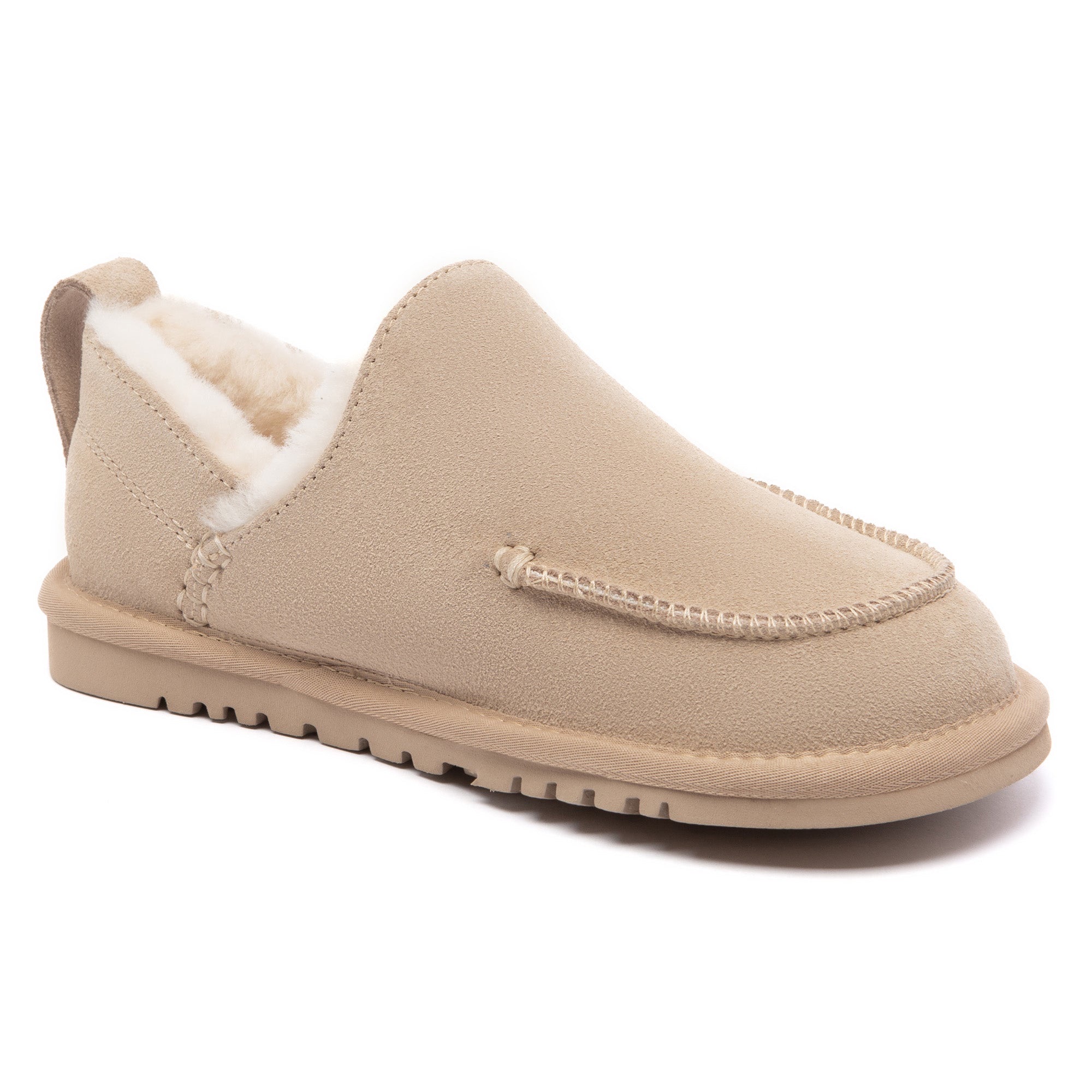 Giày UGG loria pull on màu be kem