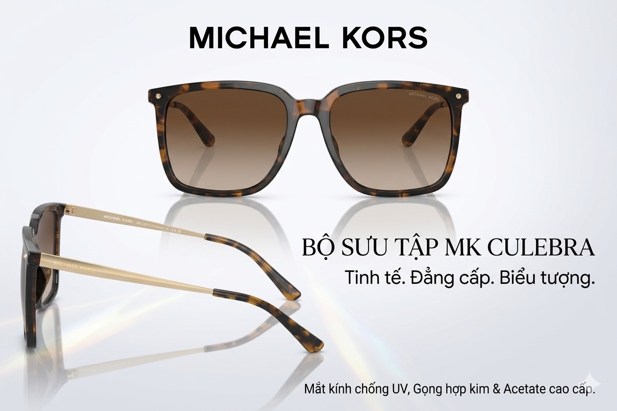 Kính MK đồi mồi mặt vuông MK2221U#