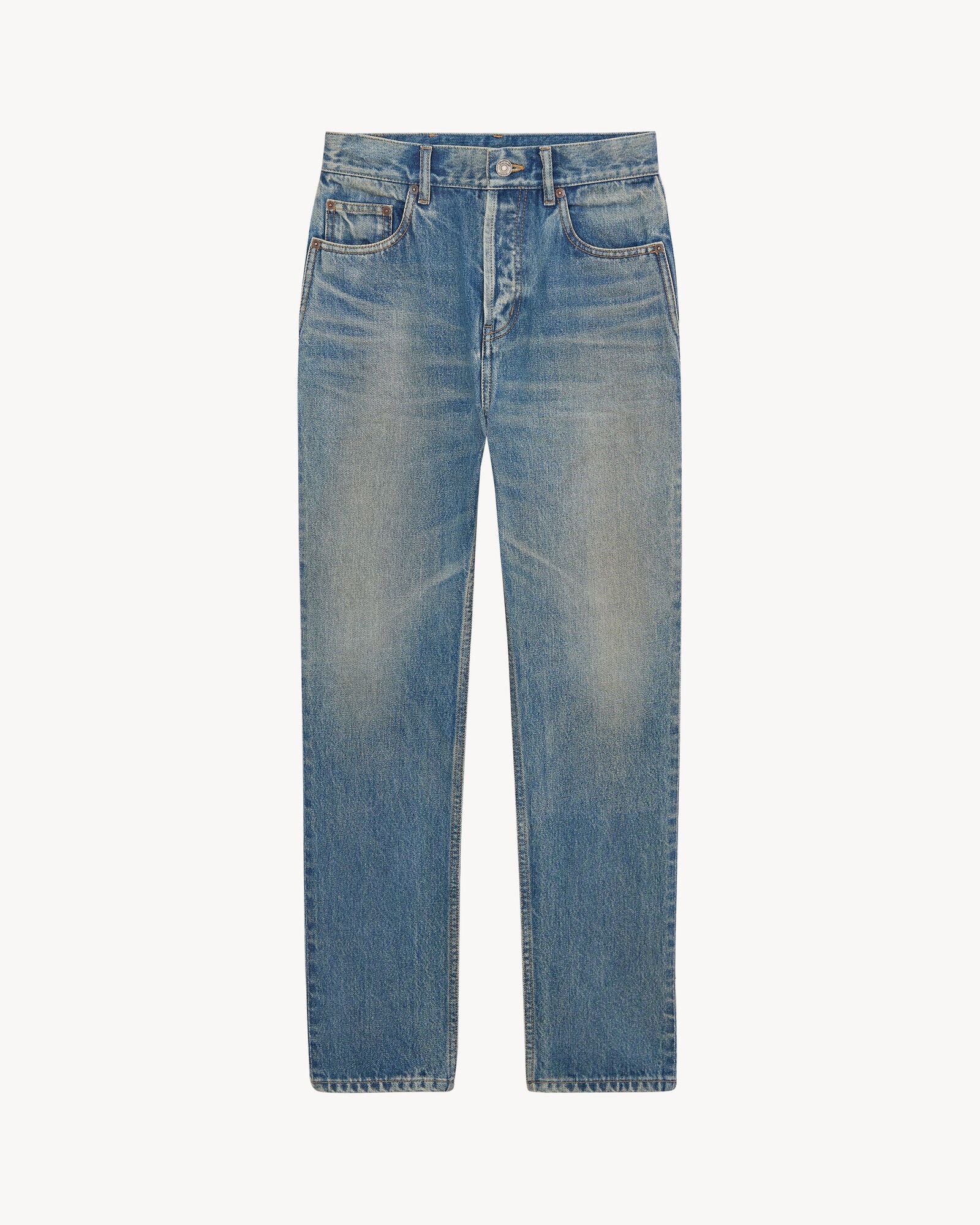 Quần Jean YSL màu xanh bạc - SNV - 735350