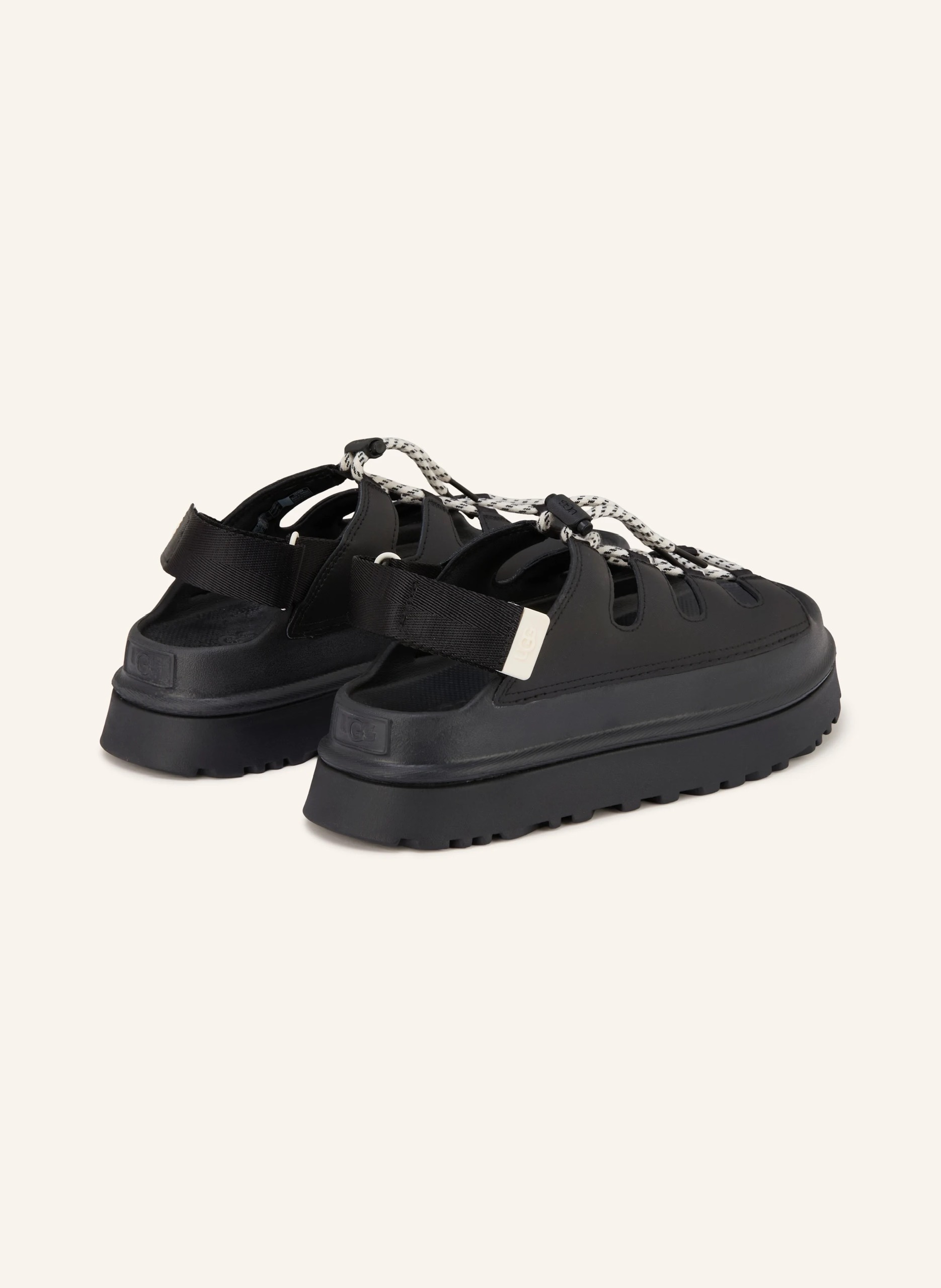 Sandal UGG goldenglow toggle- màu đen