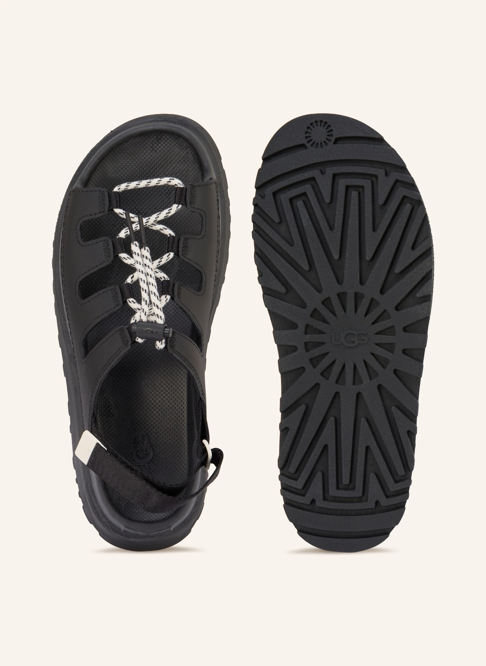 Sandal UGG goldenglow toggle- màu đen