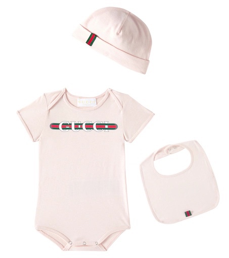 Set baby GG 6 tháng màu hồng phấn - SNV