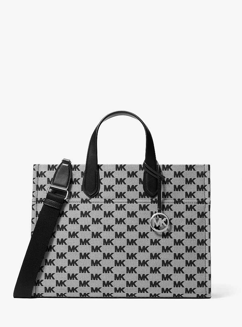 Shopper MK Gigi màu đen - logo 38S5G3GT3J
