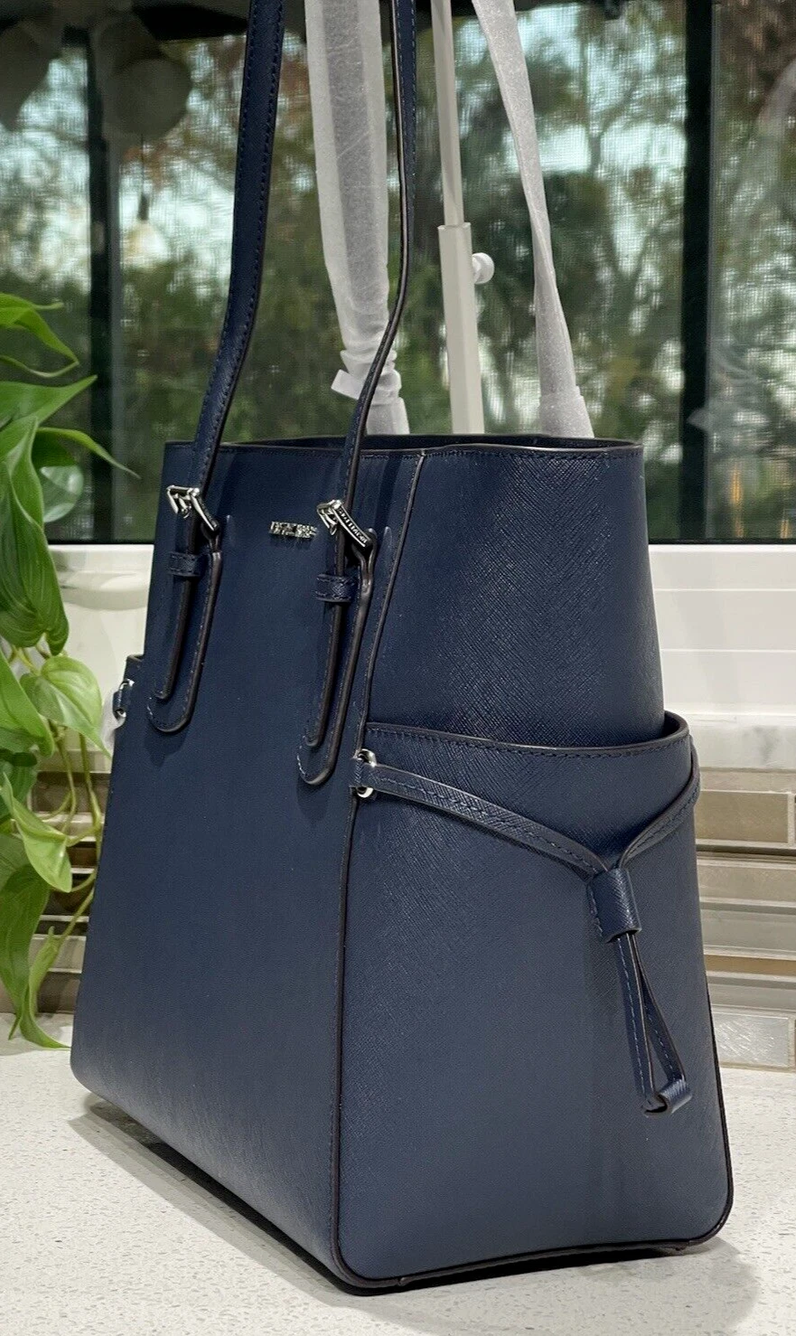 Shopper MK navy Viyager -35S5GV6T7L - KT: 39x29x15