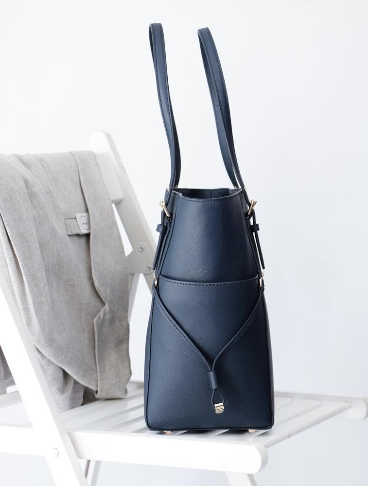 Shopper MK navy Viyager -35S5GV6T7L - KT: 39x29x15