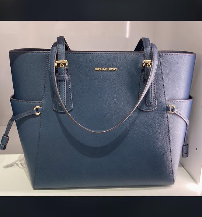 Shopper MK navy Viyager -35S5GV6T7L - KT: 39x29x15