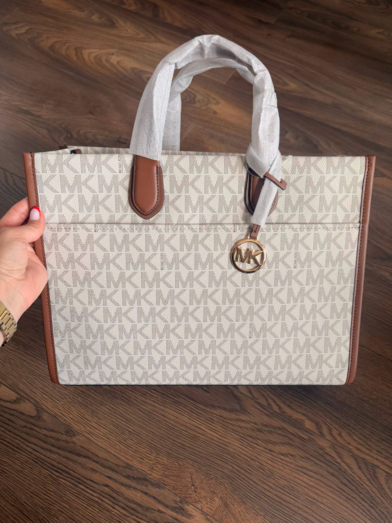 Shopper Mk mẫu vani logo - 38T5G3GT3B KT: 37*30*10