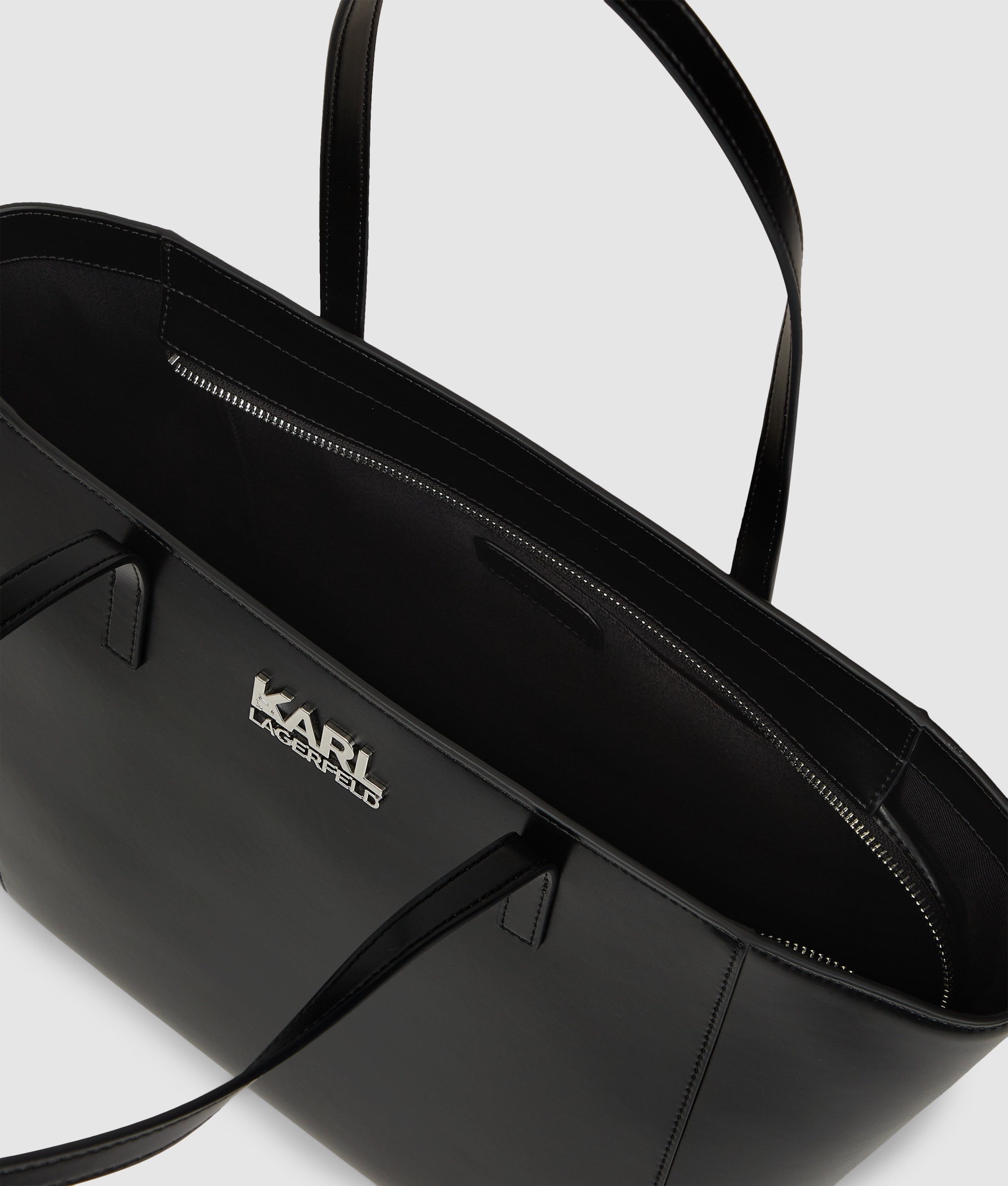 Shopper karl kore logo bạc màu đen - B8W30005 - KT - 44/28 x 28 x 13