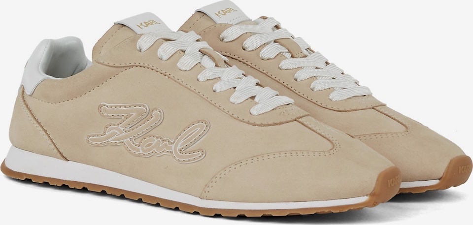 Sneaker Karl embro nâu sữa phối trắng - KLL65912