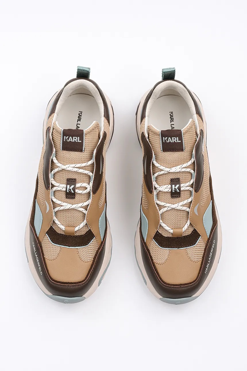 Sneaker Karl nam blanc strike lace mix - KLL52424
