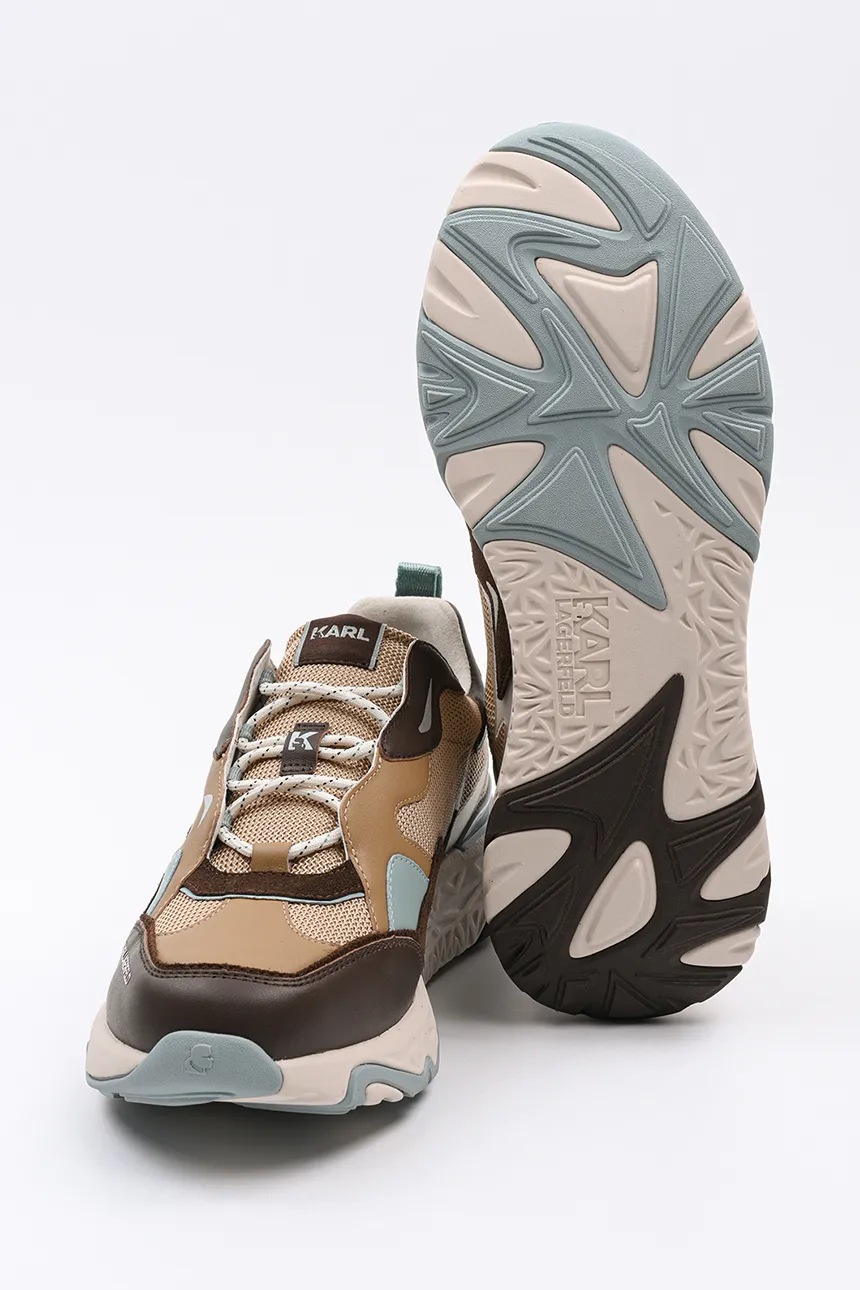 Sneaker Karl nam blanc strike lace mix - KLL52424