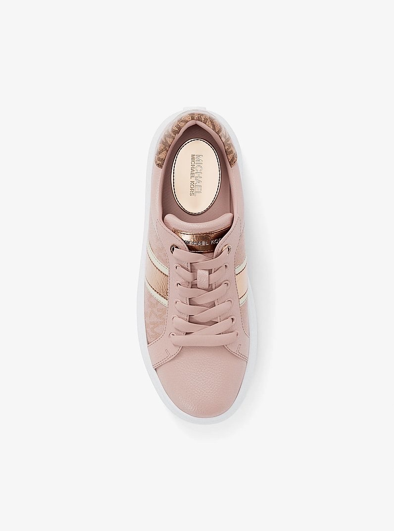 Sneaker MK hồng đế trắng - 49F5RMFS2B