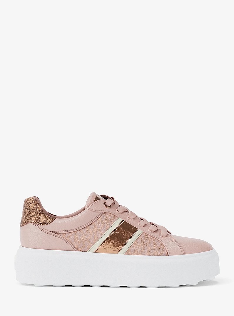 Sneaker MK hồng đế trắng - 49F5RMFS2B