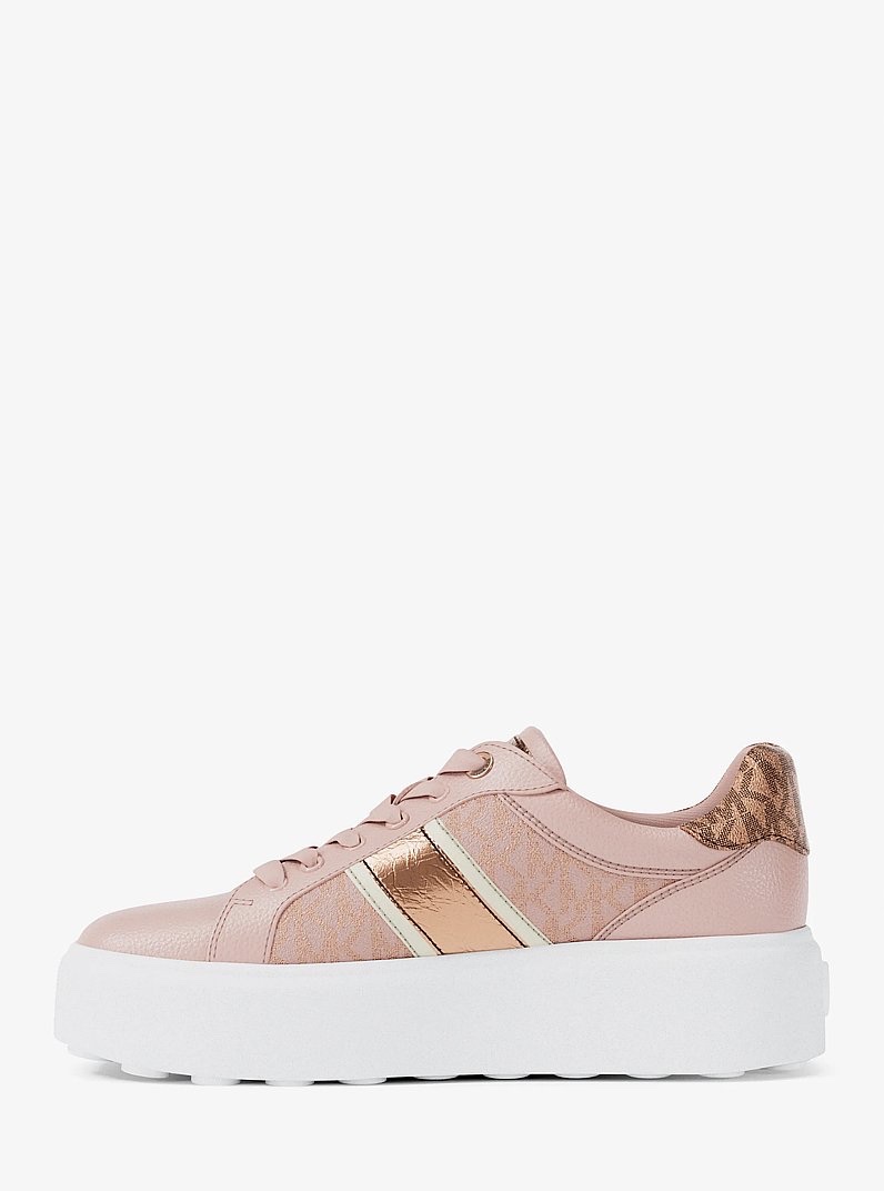 Sneaker MK hồng đế trắng - 49F5RMFS2B
