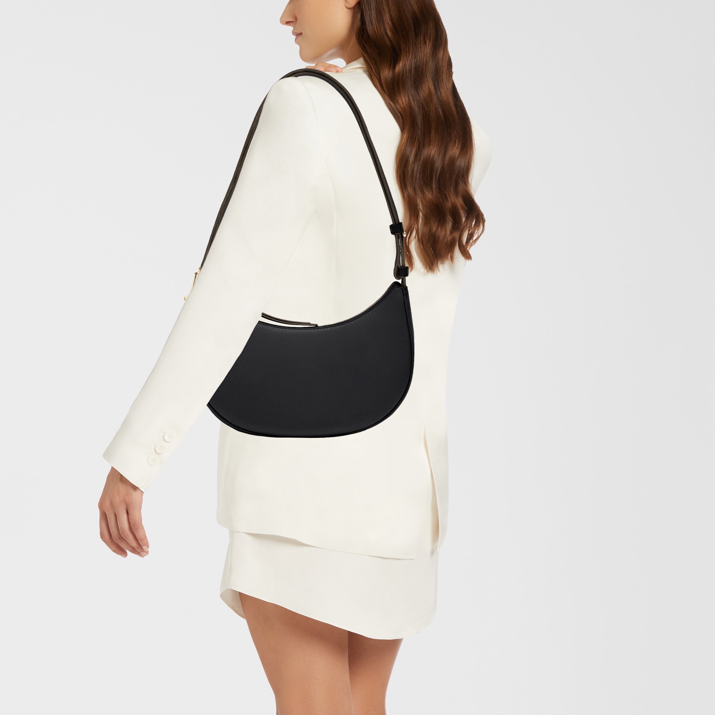 Túi Furla Mialuna S màu đen - KT: 23x13x8