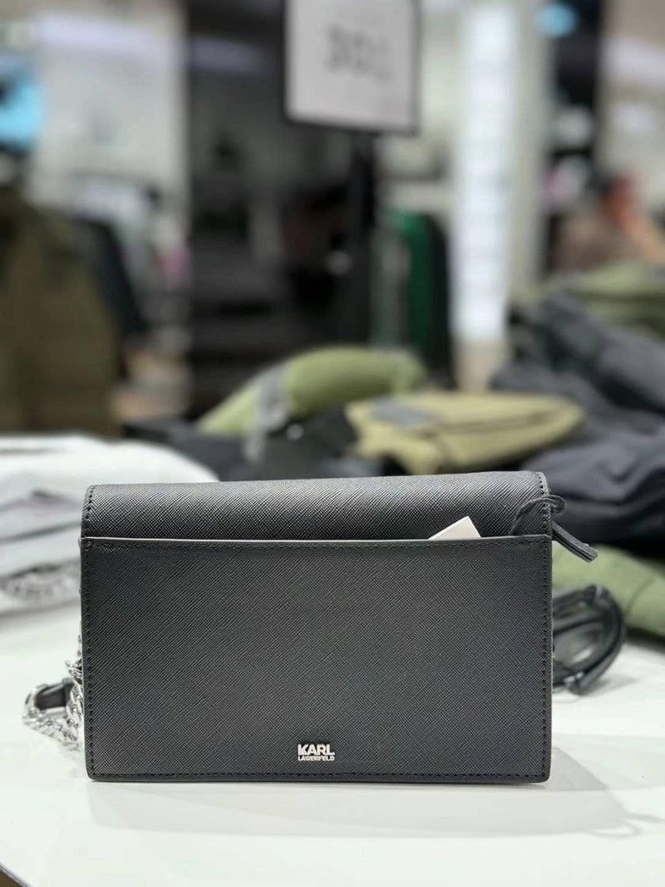 Túi Karl Ikon wallet - đen - ARW32006 19*12
