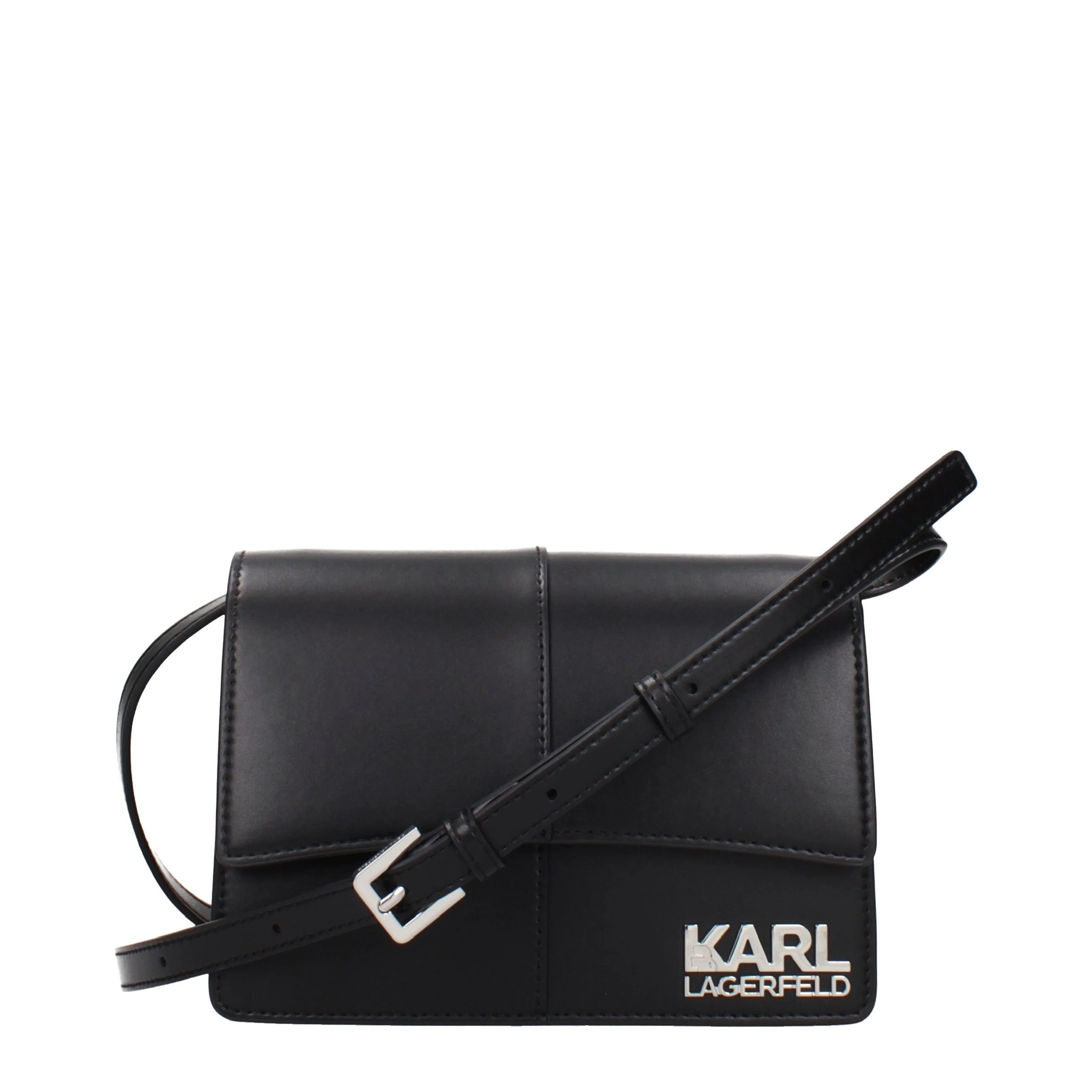 Túi Karl Kove logo bạc màu đen - BSW30007 - KT • 19 x 14 x 7