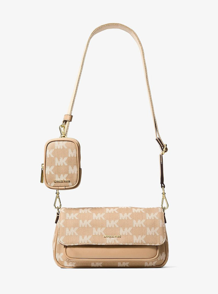 Túi MK jet set travel camel logo - 3586GTVC0J - KT - 22 x 10 x 6