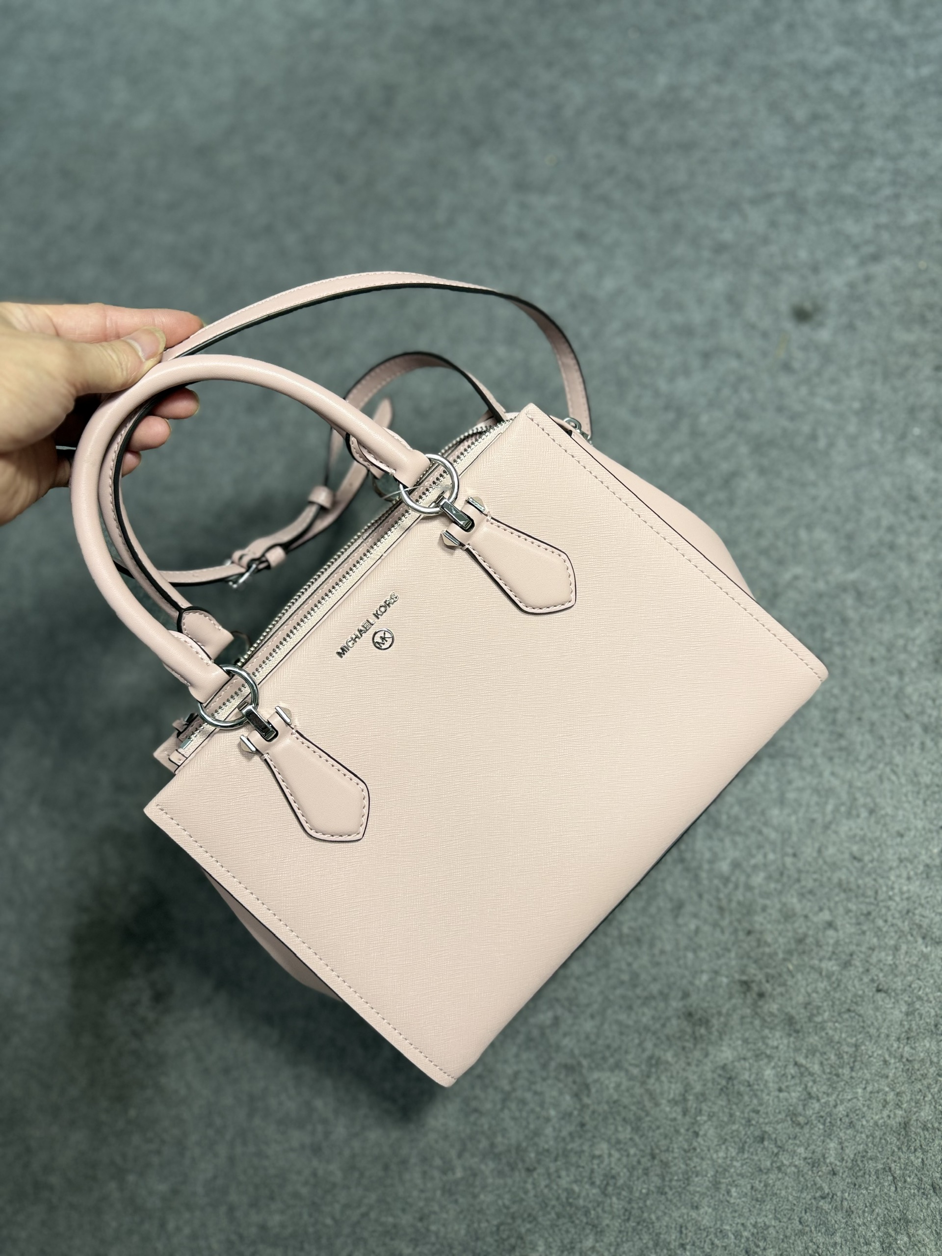 Túi MK marilyn màu hồng phấn - 30S2S6AS2L - KT: 26*22*10
