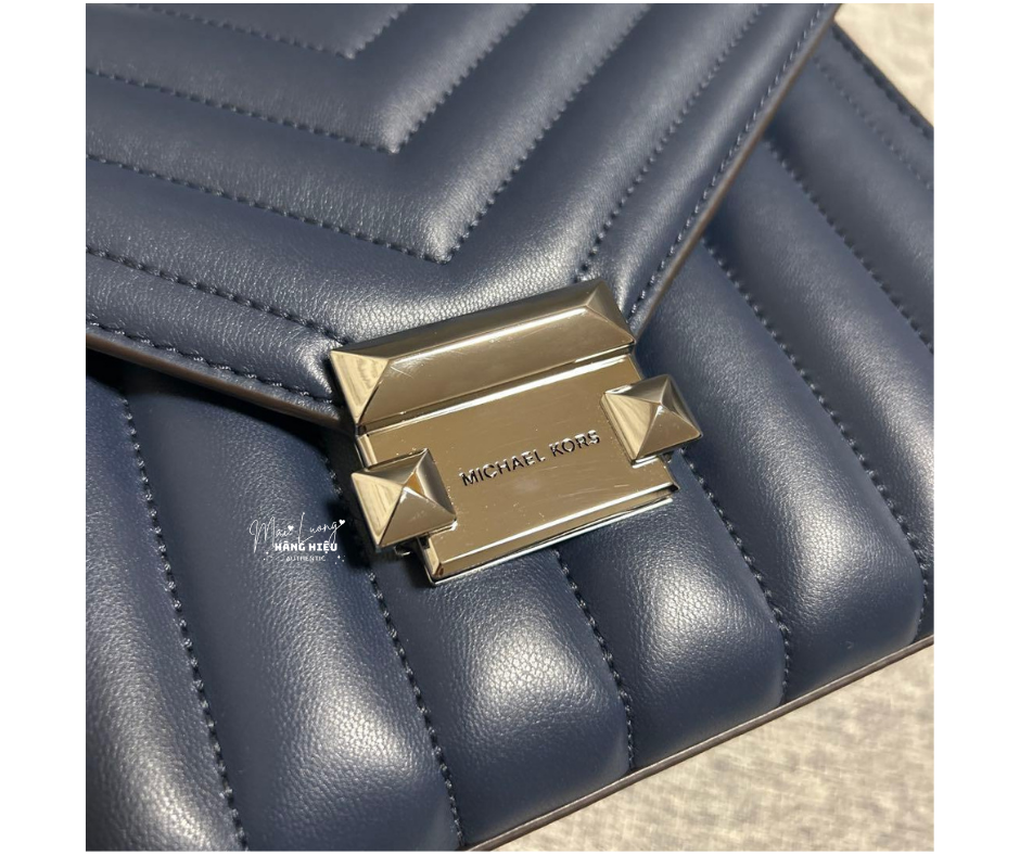 Túi Mk Whitney xanh Navy
