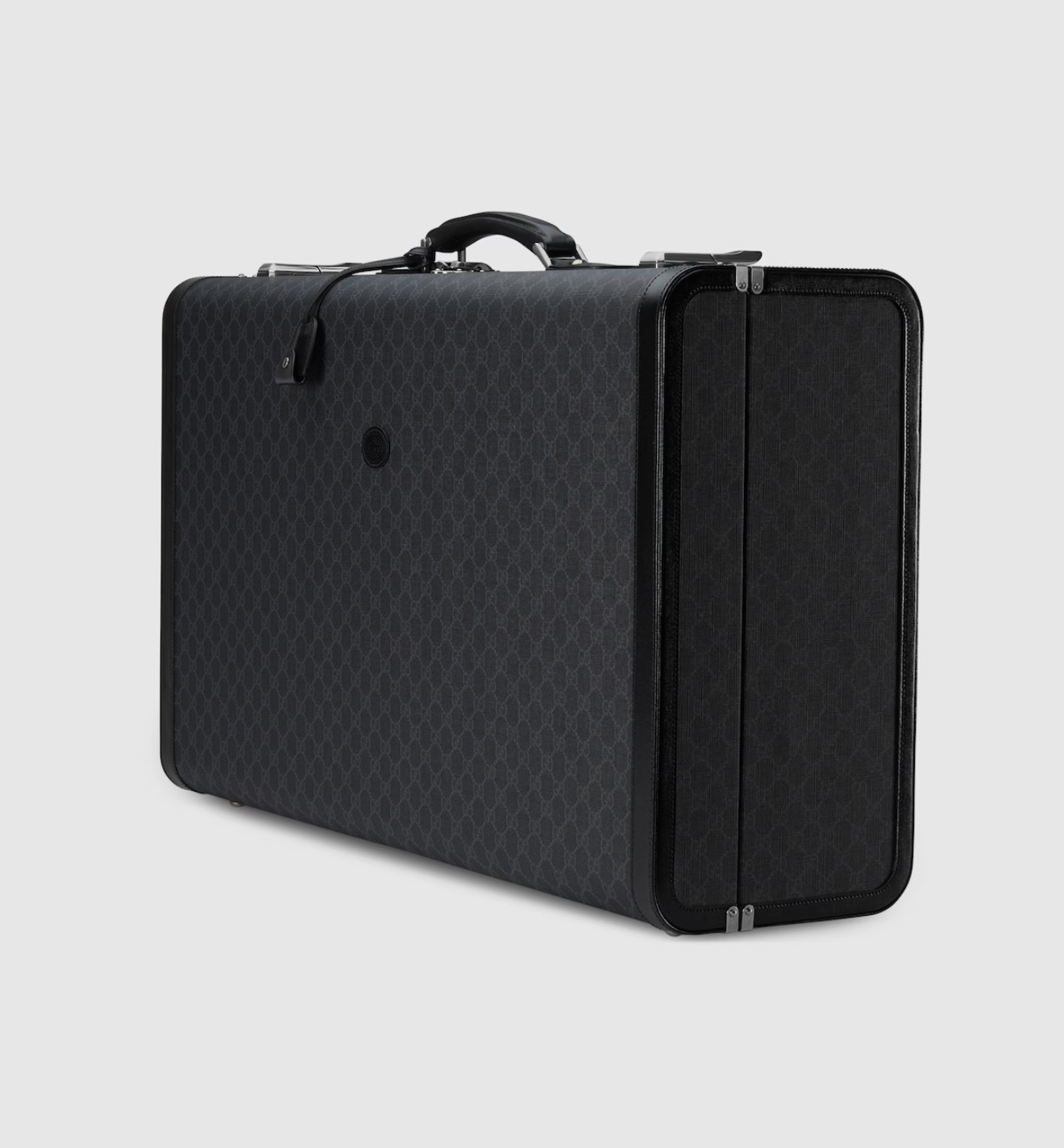 Vali GG đen full logo khoá bạc - SNV - 722179 • KT 47 x 31 x 18