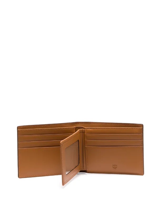 Ví MCM nâu họa tiết monogram