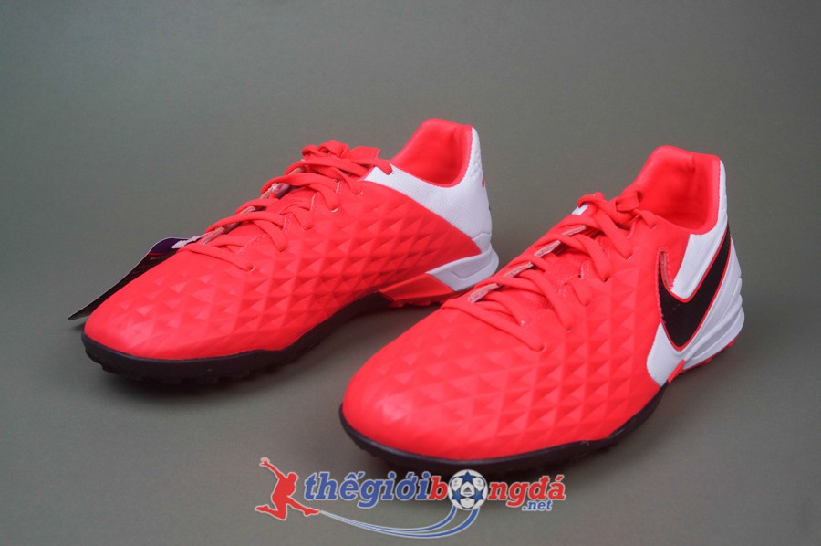 Giày đá bóng Nike Tiempo 8 Legend Pro TF Đỏ/Trắng