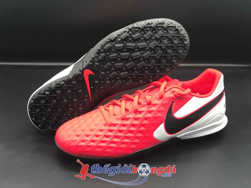 Giày đá bóng Nike Tiempo 8 Legend Academy TF Đỏ/Trắng