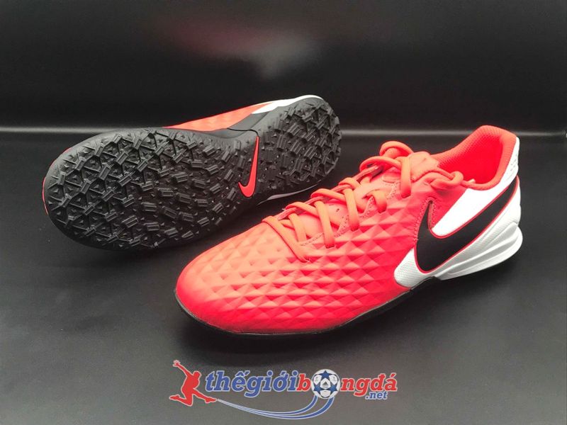 Giày đá bóng Nike Tiempo 8 Legend Academy TF Đỏ/Trắng