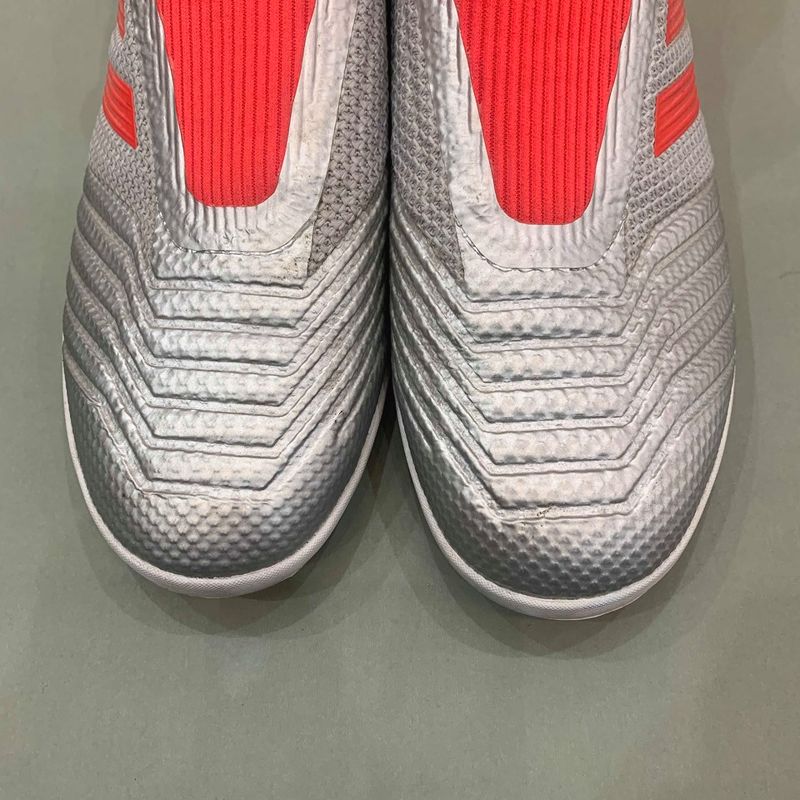 Giày bóng đá Adidas Predator 19.3 Laceless TF-Trắng-42