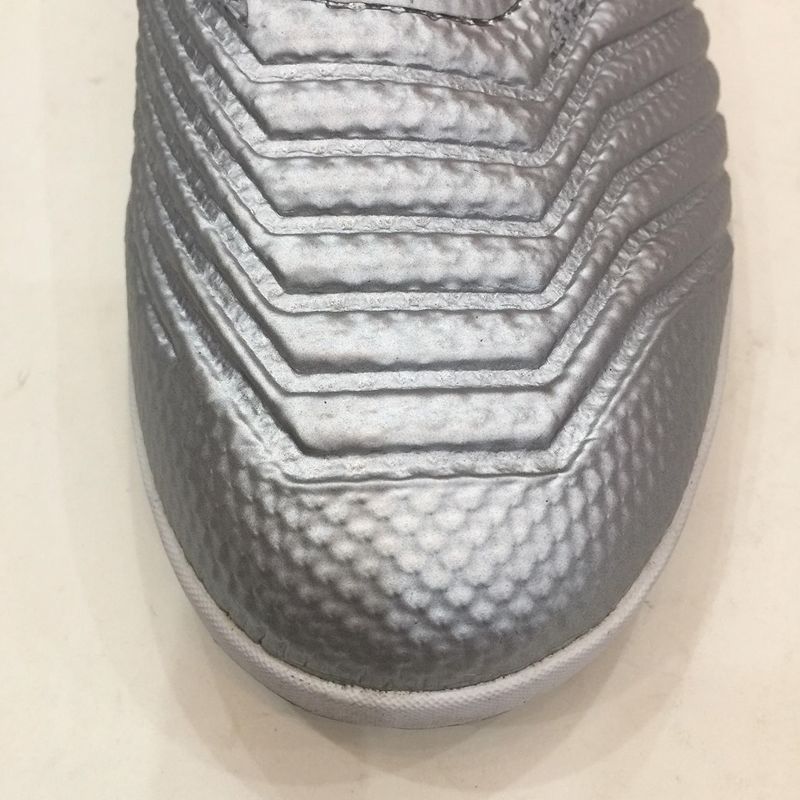 Giày bóng đá SG-Adidas Predator 19.3 Laceless TF-Bạc-43 1/3