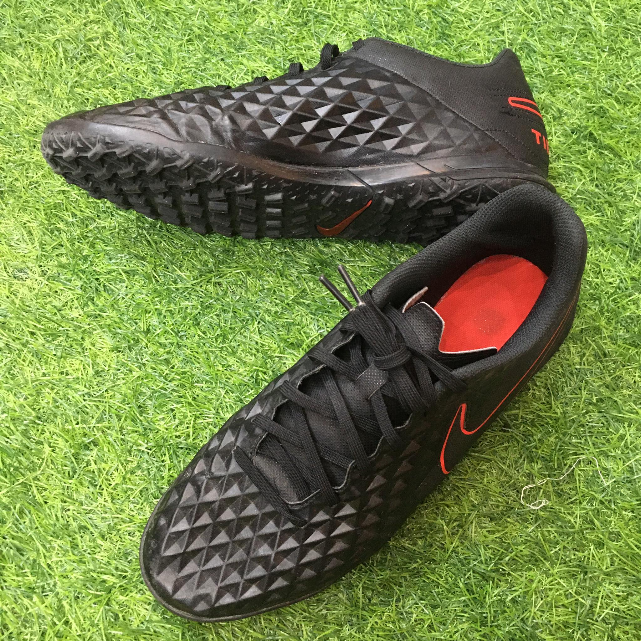 Giày đá bóng SG-Nike Tiempo 8 Club TF-Đen-44-060