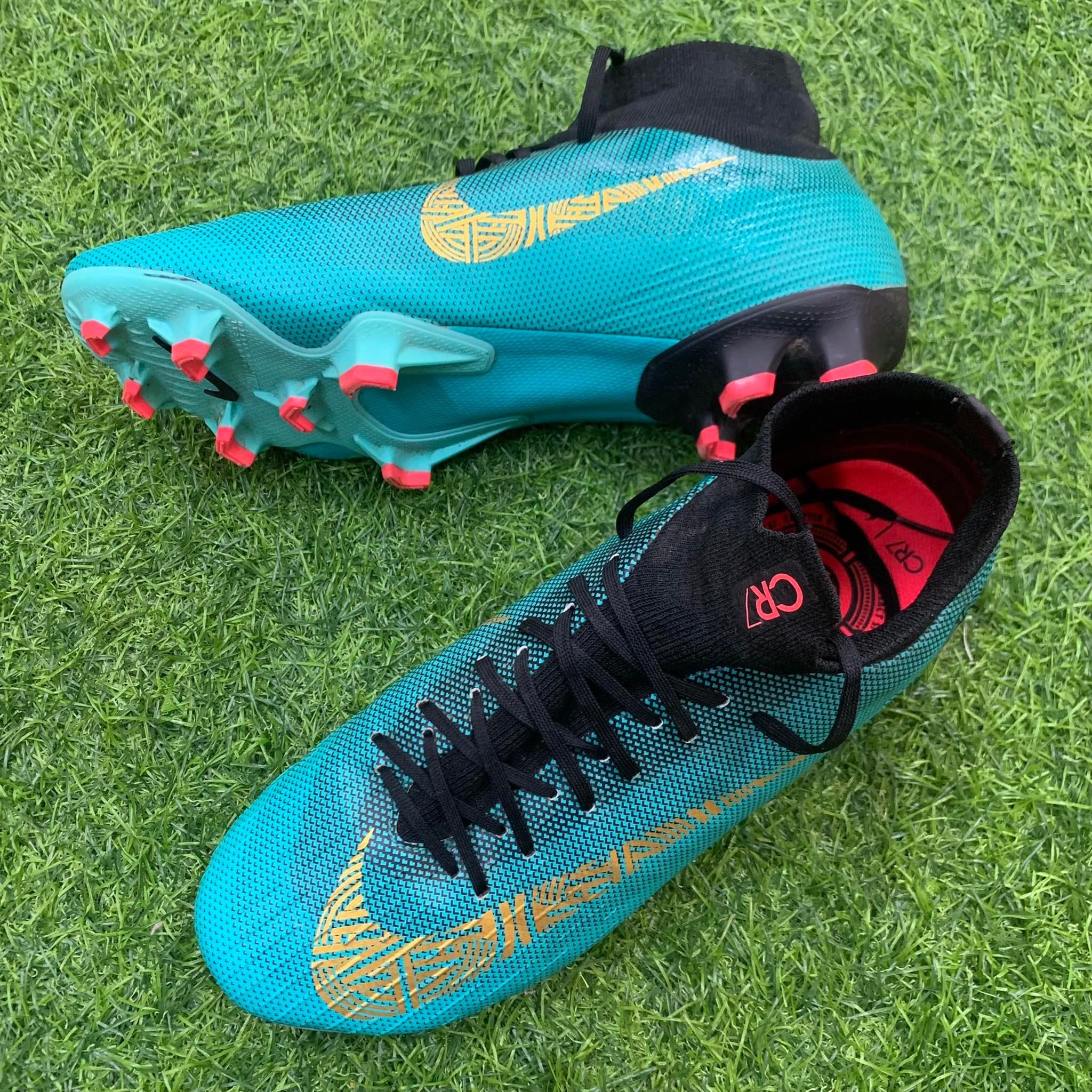 Giày đá bóng Nike Superfly 6 Pro CR7 FG-Xanh-42-390