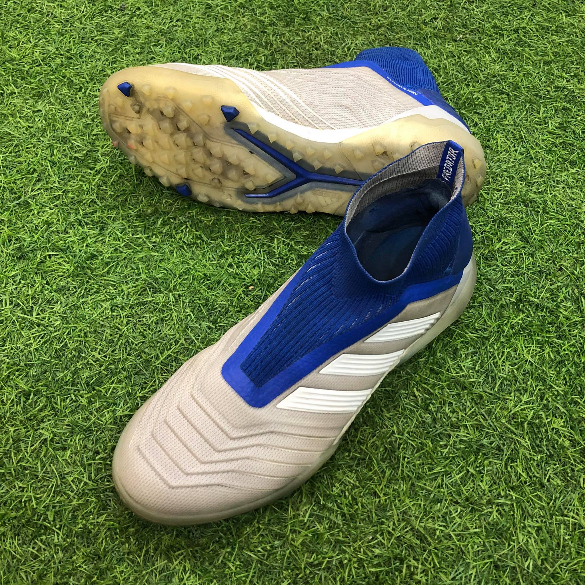 Giày đá bóng Adidas Predator 19+ TF -Xám Xanh-42-554