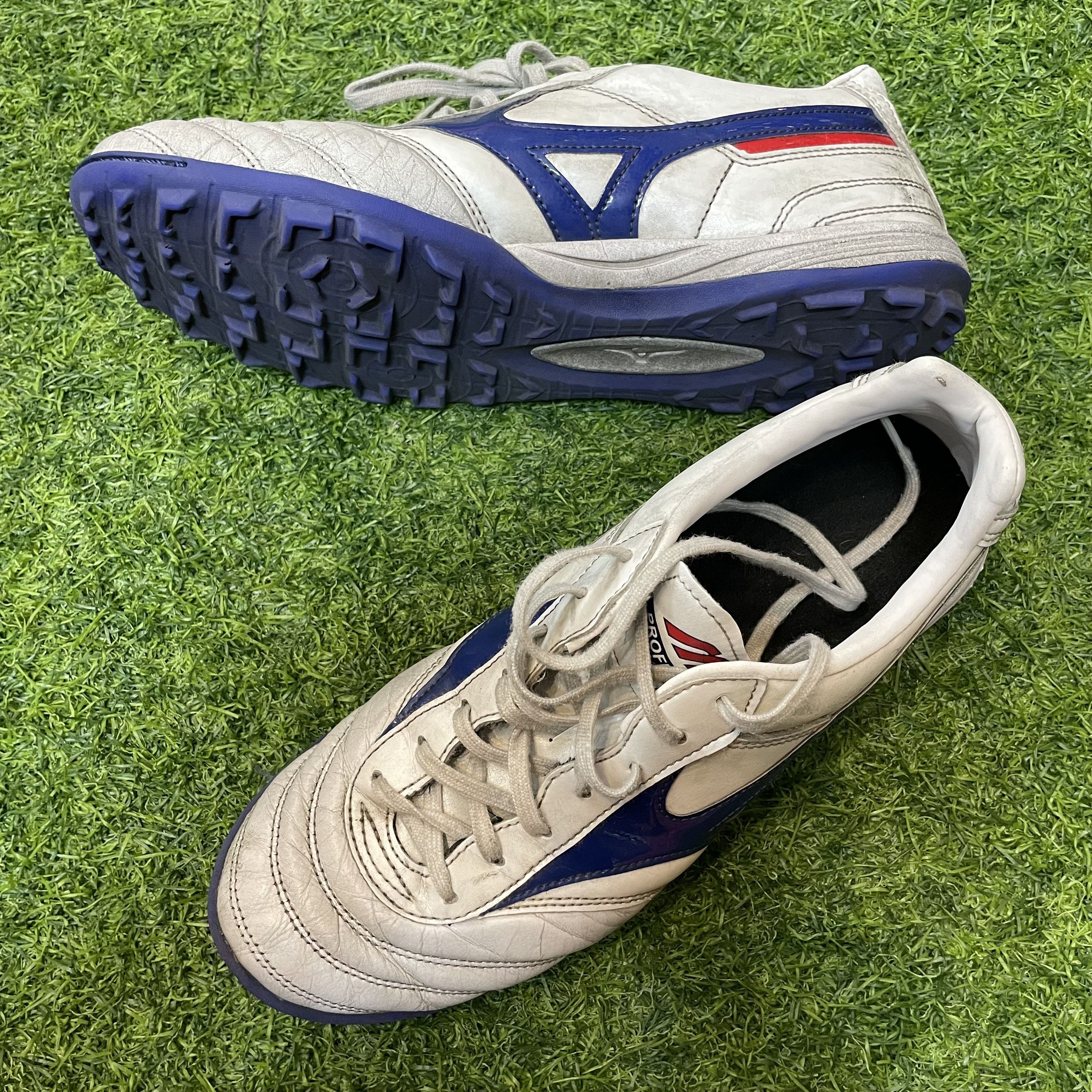 SG - GIÀY ĐÁ BÓNG MIZUNO MIZUNO MORELIA TF TRẮNG/XANH- 39