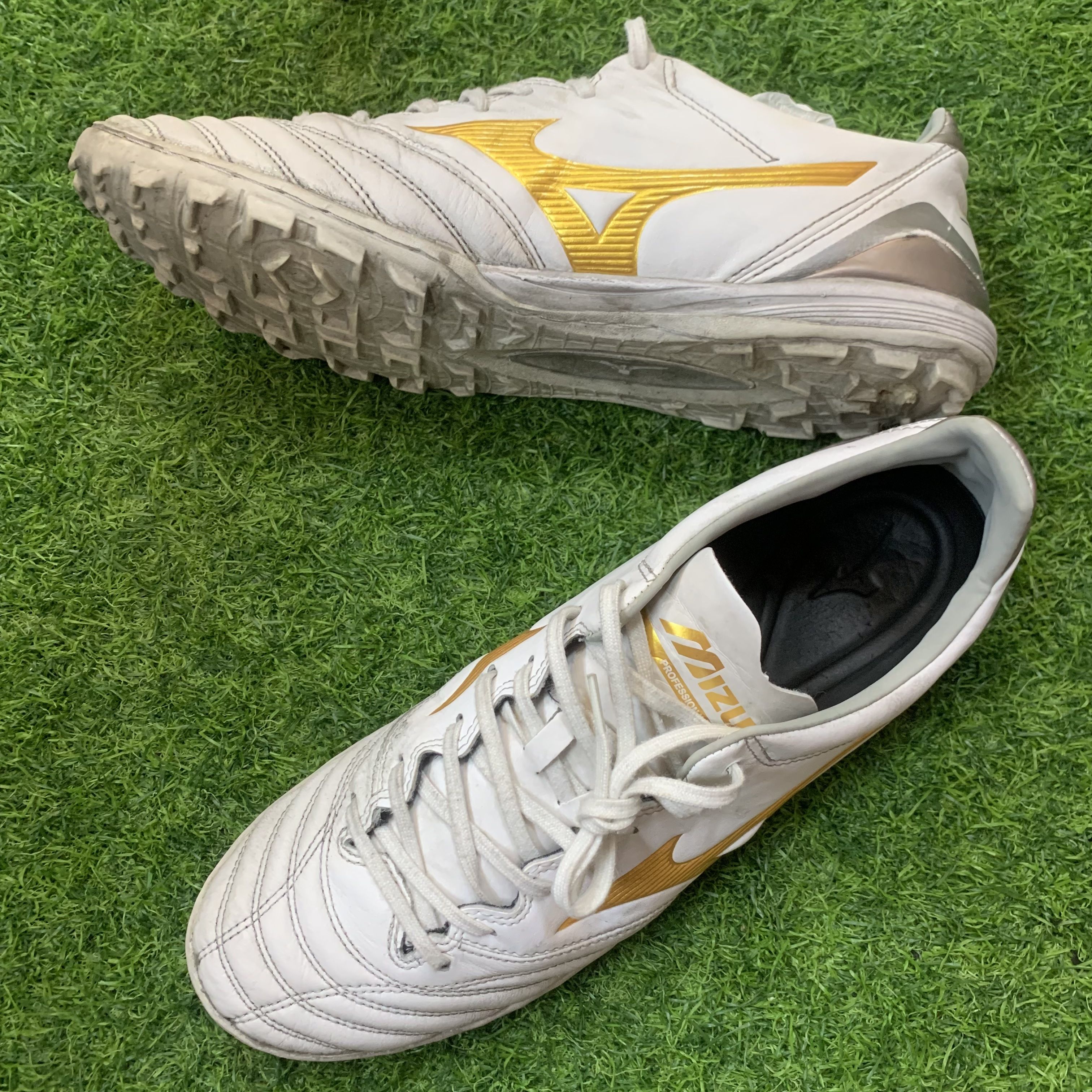 SG-Mizuno Morelia Neo KL II AS TF-Trắng/Vàng-43