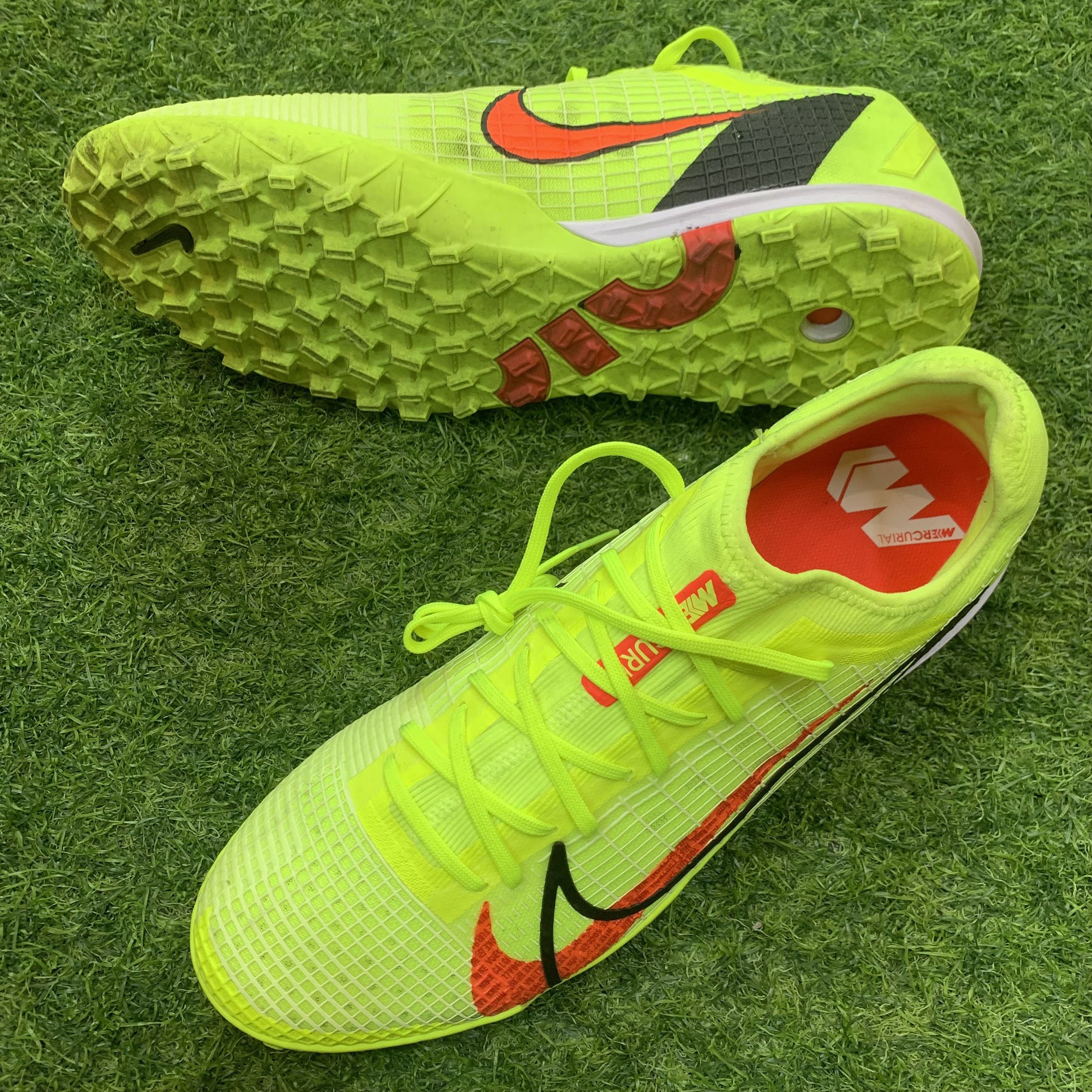 SG- Nike Mercurial Zoom Vapor 14 Pro TF Motivation - Xanh Neon- 45