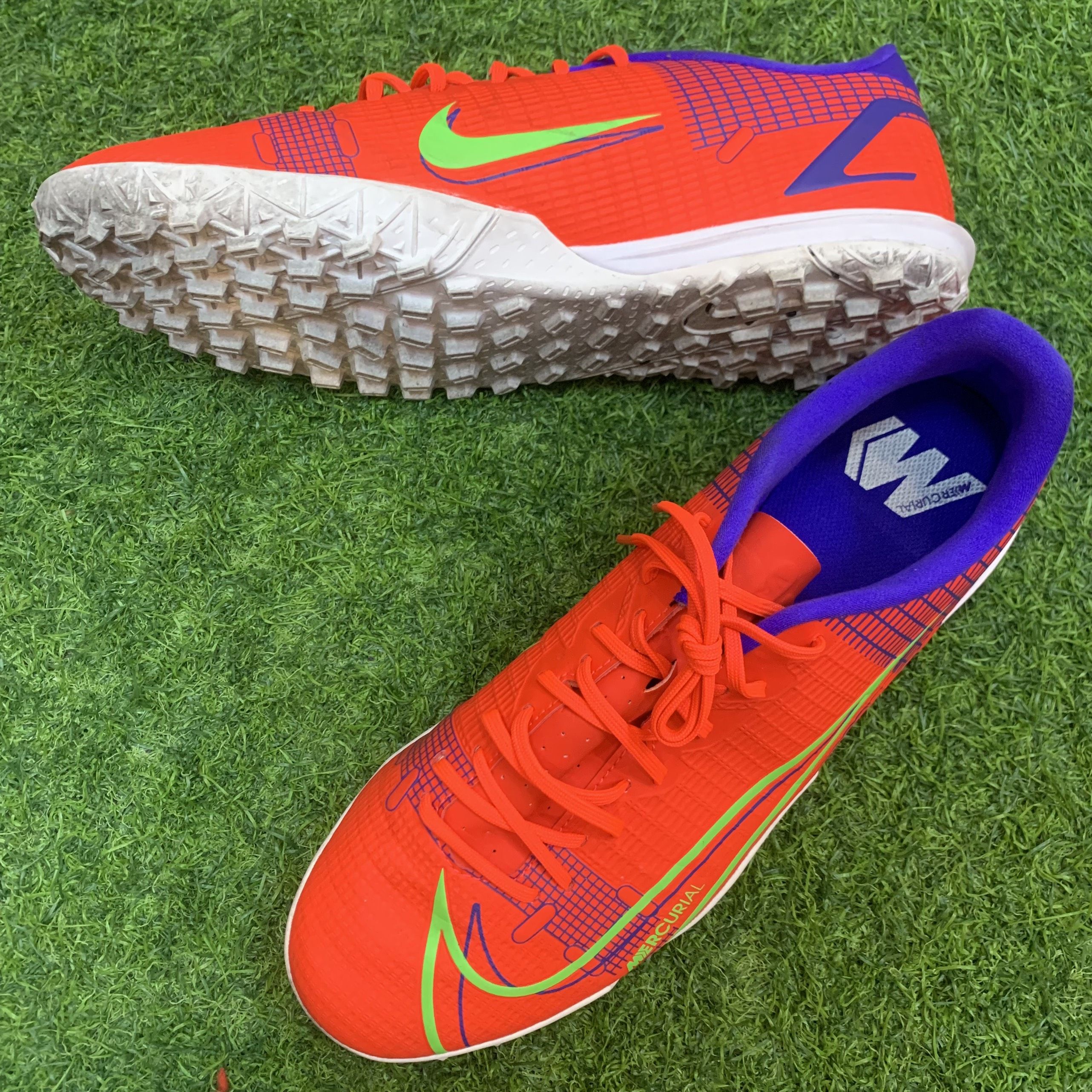 SG- (99%) Nike Mercurial Vapor 14 Academy TF- Đỏ -44