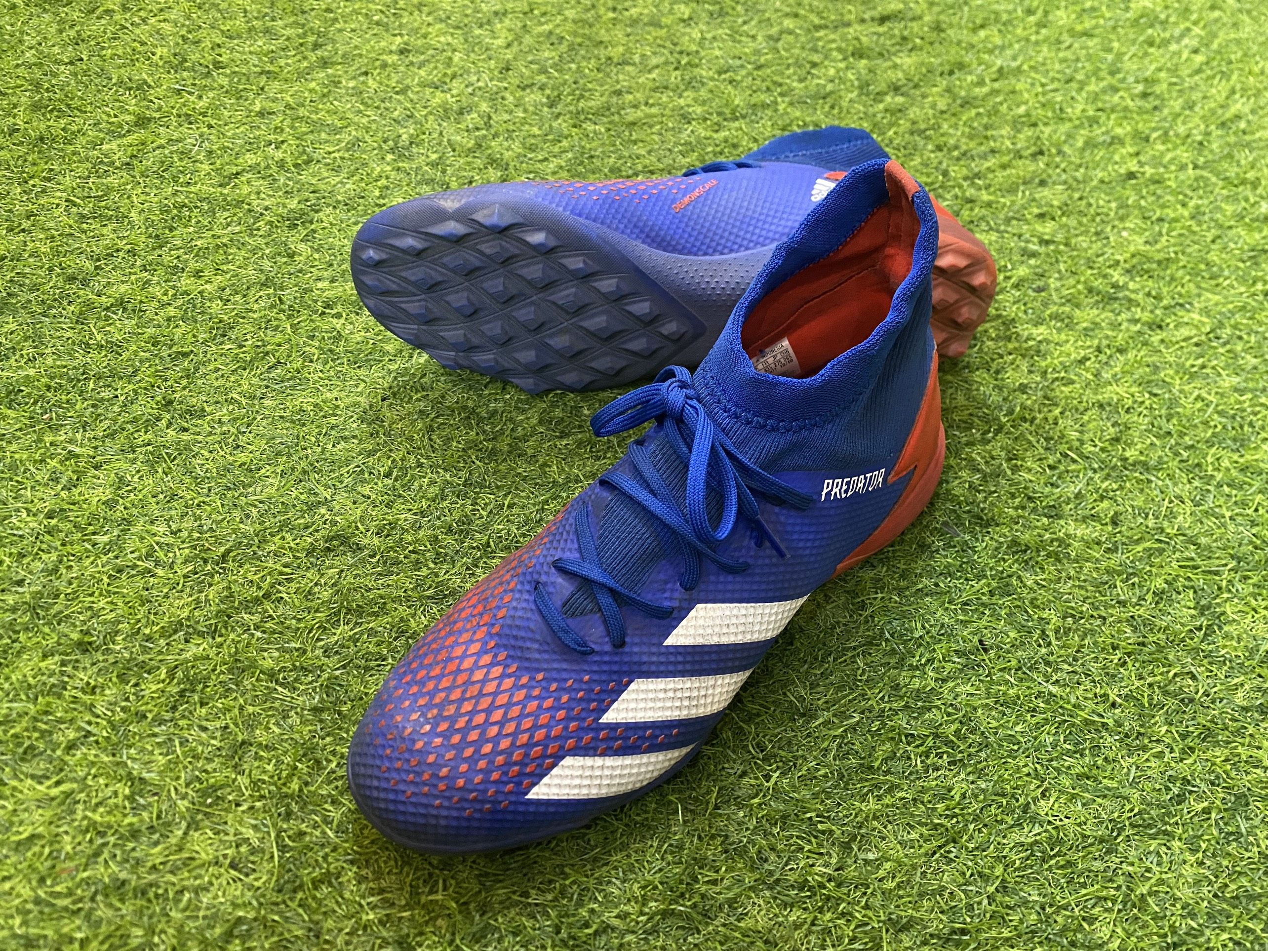 SG-(95%)-Adidas Predator 20.3 TF-Xanh/Đỏ-43