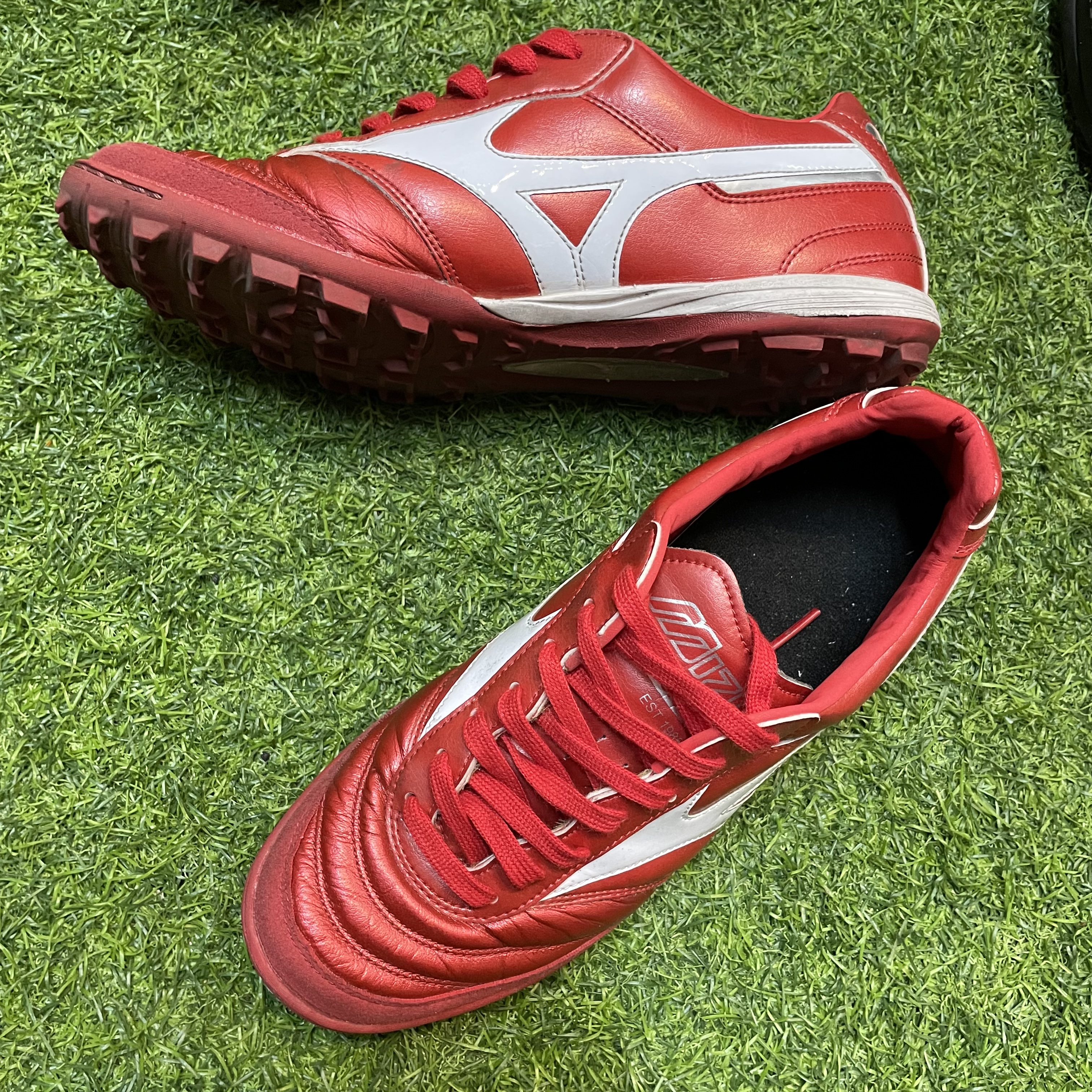 SG- ( 97%, Size 39 ) MIZUNO SALA ELITE TF- Đỏ