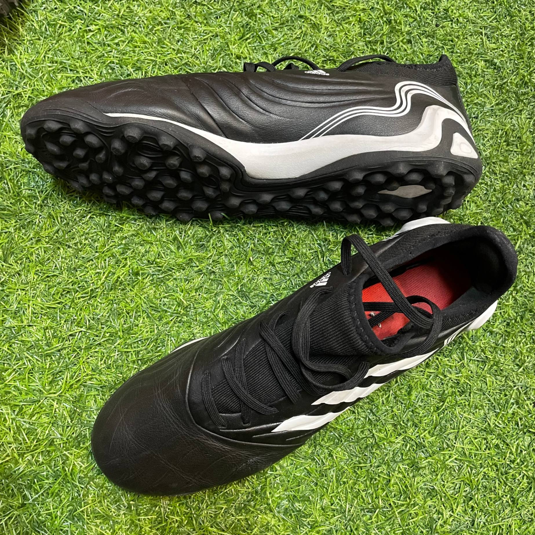 SG -(99%, Size 44)  ADIDAS COPA SENSE.3 TURF Đen - TF