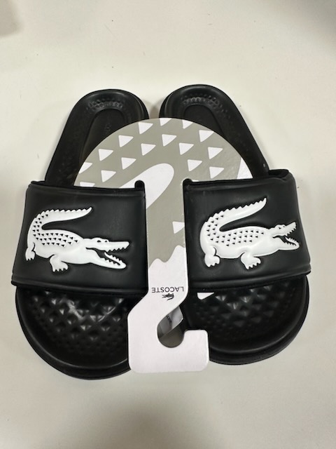 CA001 Dép Lacoste Nam & Nư. Size: 7&9