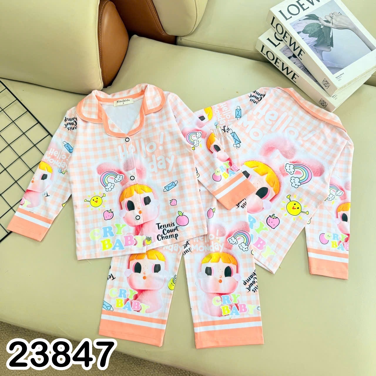 BỘ PIJAMA THUN LẠNH 23847