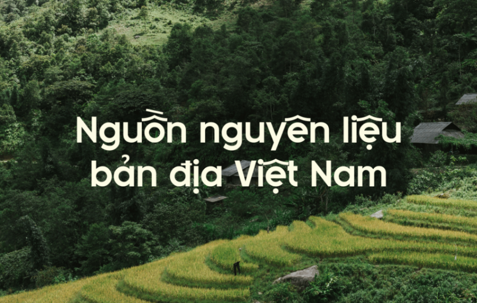 Nguyên liệu bản địa Việt Nam