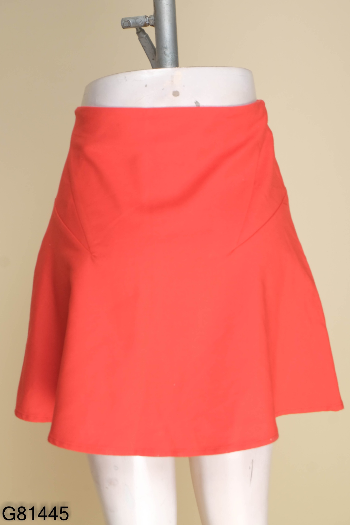 Chân váy mini kiểu may đo - Màu đỏ - Ladies | H&M VN