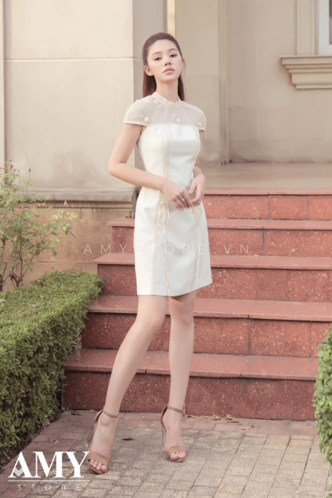 Váy thiết kế Amy | Shopee Việt Nam