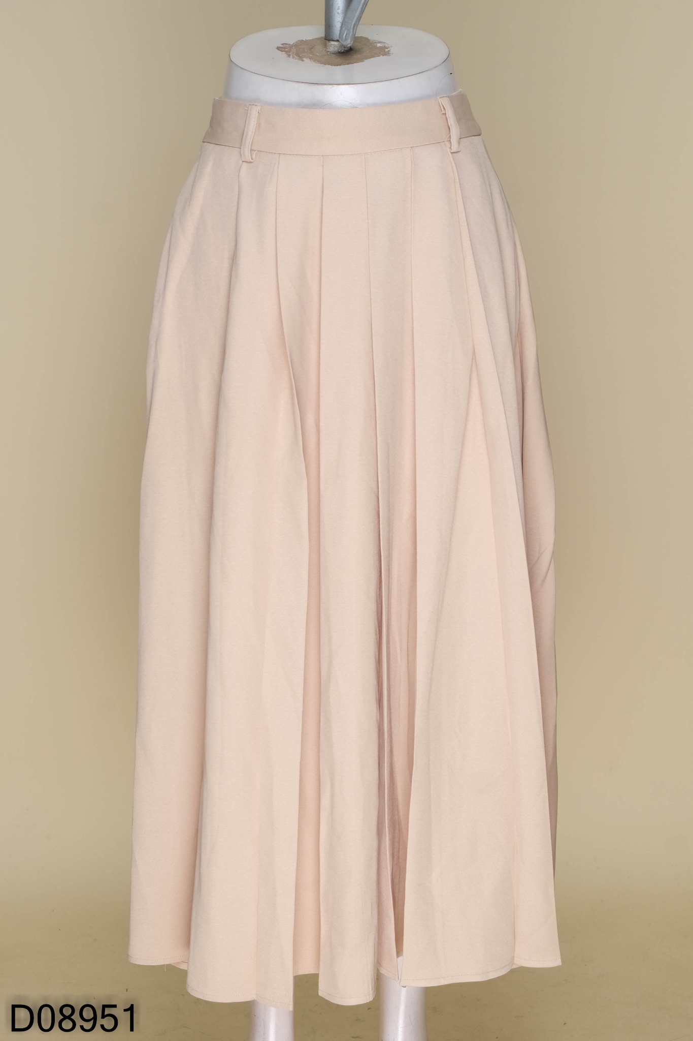 Chân váy xếp ly Zara dáng dài khóa sườn eo Auth New Tag có sẵn 4387/248  4387248