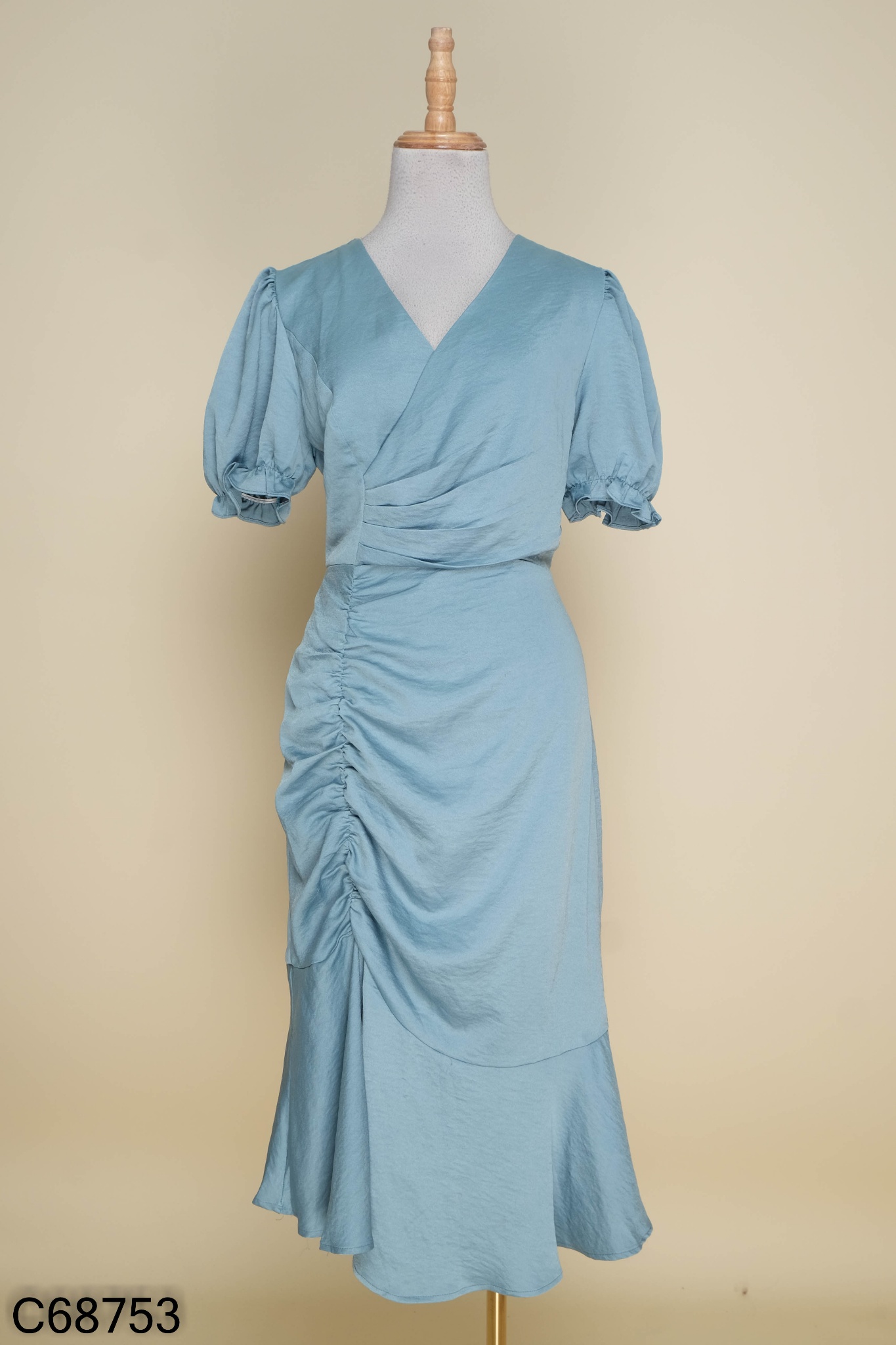 Đầm lụa công sở nữ Kaylin Dress thiết kế cao cấp | Anmier