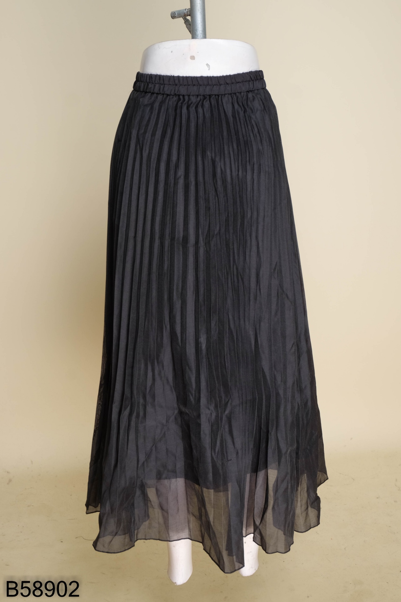 Chân váy dài dáng xòe phối đuôi cá CV05-38 | Thời trang công sở K&K Fashion